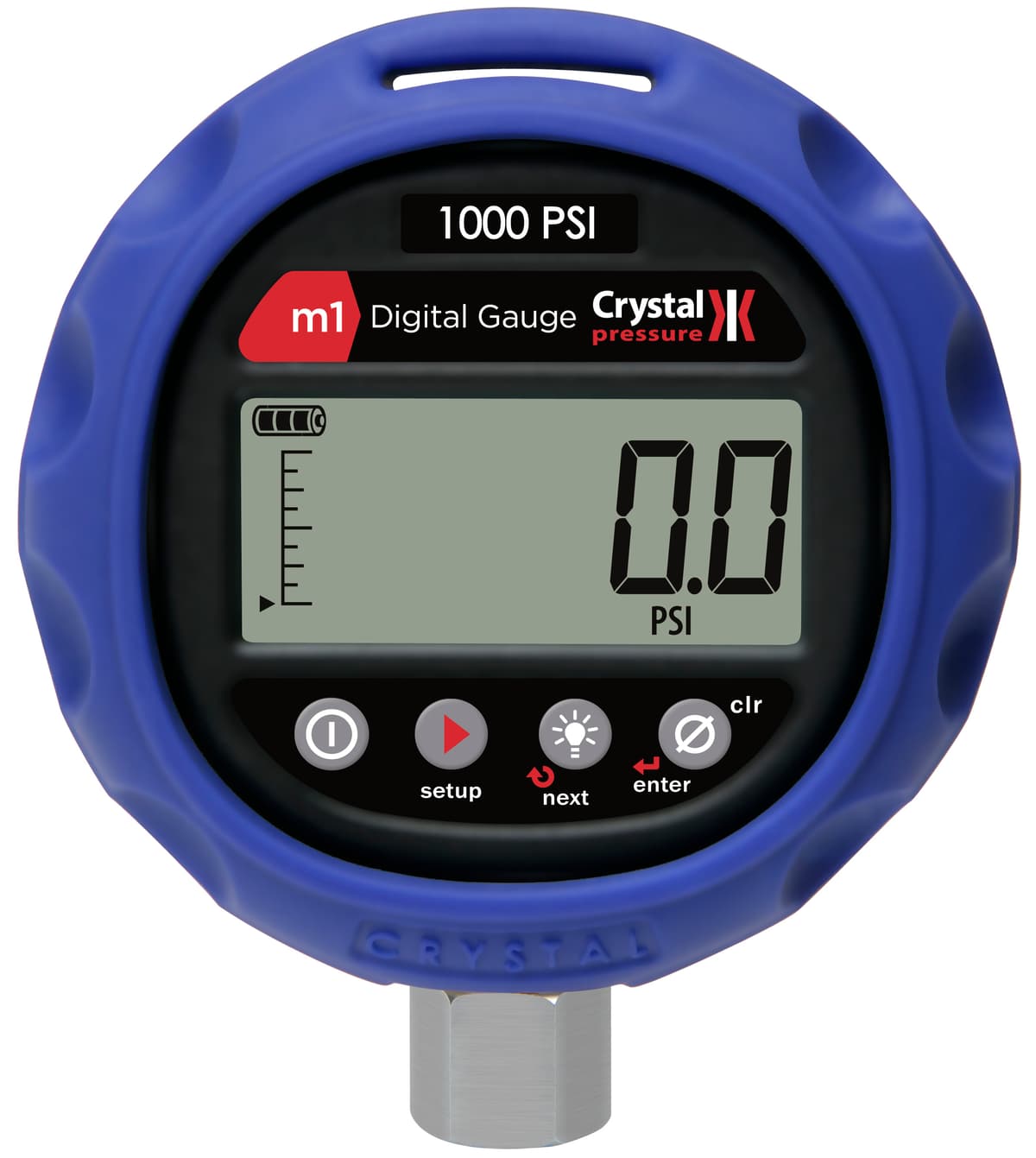 Crystal m1 Pressure Gauge