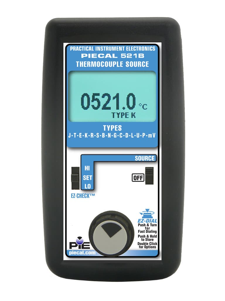 PIE 521B Thermocouple Source