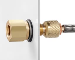 Ralston NPT Female Quick-test Bulkhead Unions