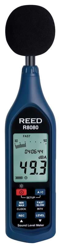 Reed R8080 Data Logging Sound Level Meter