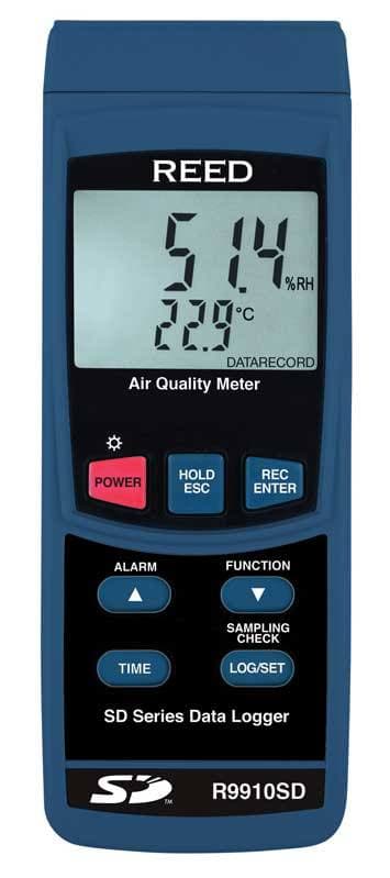 Reed R9910SD Data Logging Air Quality Meter